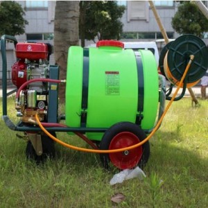Hand push agricultural insecticide spraying machine