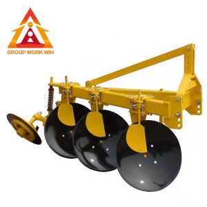 High Quality Farm Implement Tractor Mounted Soil Tilling Mini Disc Plough For Farm Machine Hot Sell